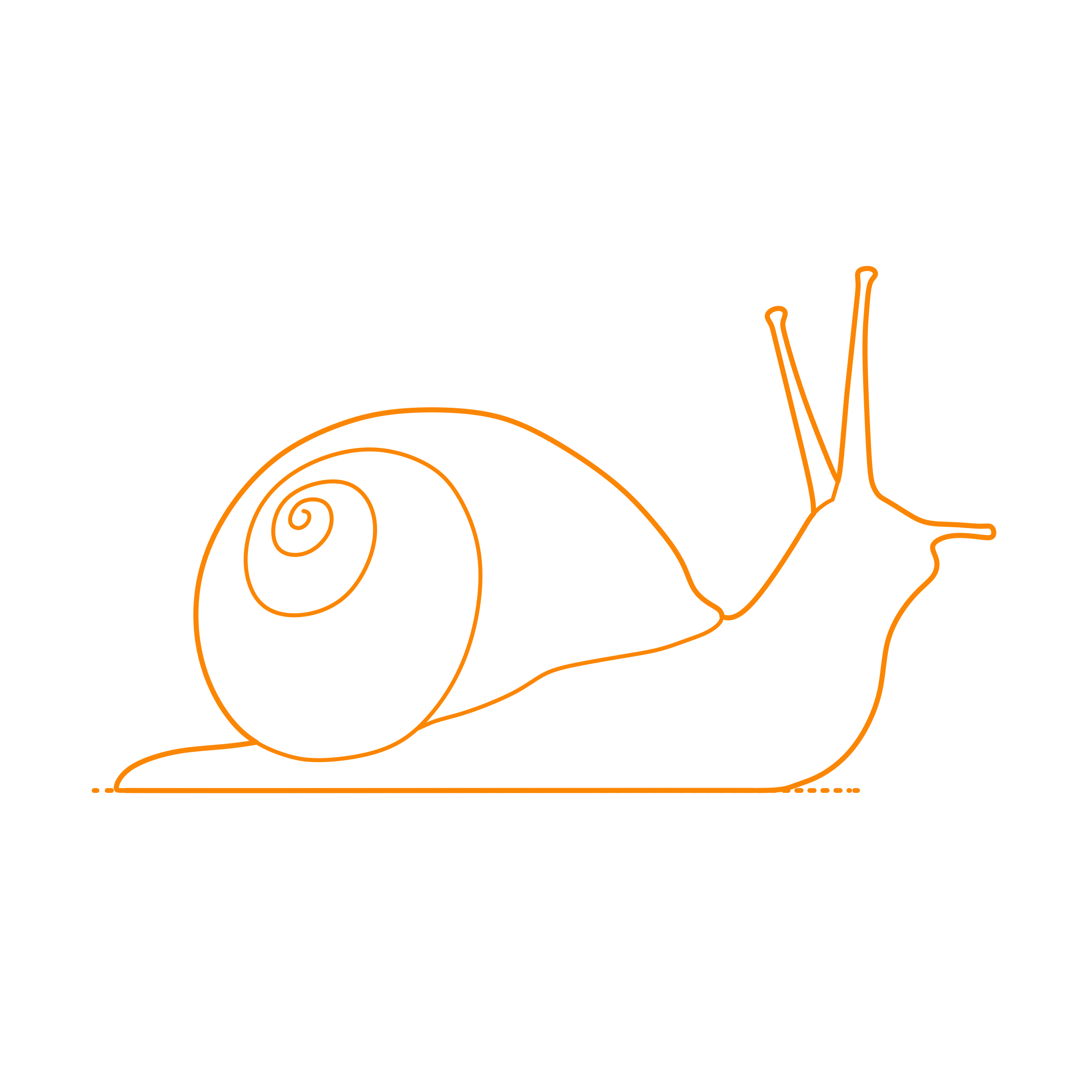 Animals Gastropods Garden Snail Stencil Svg Vector Free Vectors